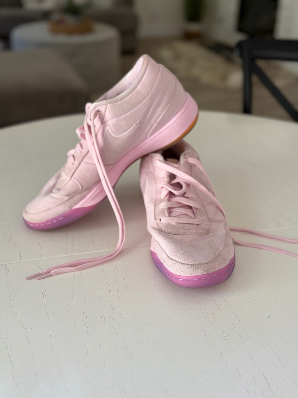 Nike Pink Women's Low-Top Sneakers